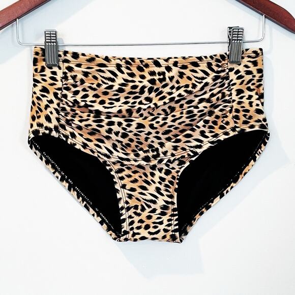 NEW H2OH Leopard Print 3pc Bikini Set Size Small - Picture 8 of 9